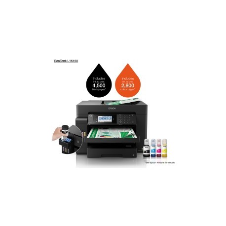 Imprimante A3 epson ecotank l15150 multifonction a reservoirs rechargeables c11ch72403 prix maroc