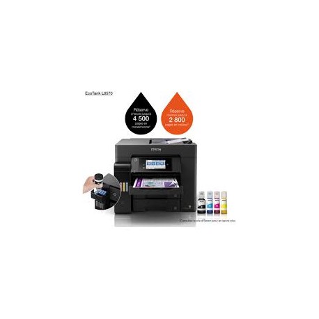 Epson EcoTank L6570 Imprimante multifonction à réservoirs rechargeables (C11CJ29403)