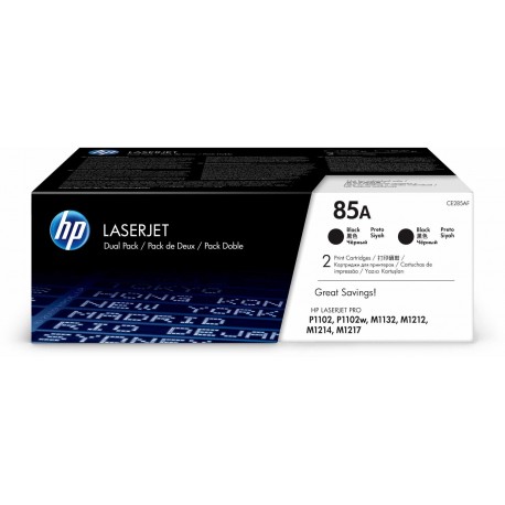 HP 85A Noir Toner LaserJet d'origine CE285A - Toner 85A prix Maroc