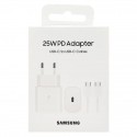 Chargeur Samsung ultra rapide 25W - Avec câble type-C à type-C (EP-T2510XWEGWW)
