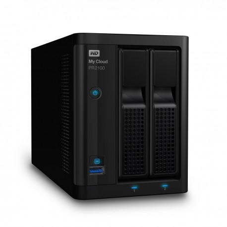 Serveur NAS WD My Cloud Pro Series PR2100 2 Baies WDBBCL0000NBK prix Maroc