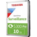 Disque dur TOSHIBA S300 Pro 10TB 7200 RPM SATA 3.5'' pour surveillance (MD10ADA10TV)