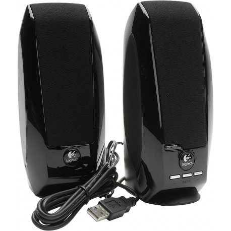 Haut-parleurs LOGITECH Speaker S315i enceinte rechargeable Entrée auxiliaire Compatible iPod / iPhone Noir 