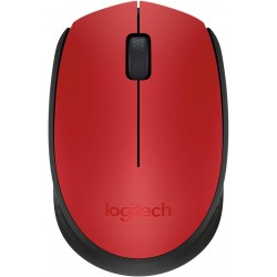 Souris sans fil Logitech M171 Rouge (910-004641)