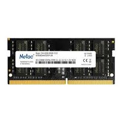Barrette Mémoire 8GB DDR4 SODIMM 2666Mhz C19 1.2V -25% Netac NTBSD4N26SP-08