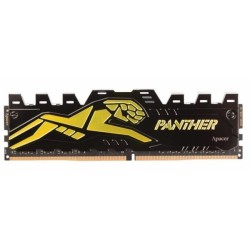Barrette Mémoire 32 GB DDR4-3200-16 UDIMM 2048*8 1.35V OC PANTHER GOLDEN W/HS RP GAMMING Apacer AH4U32G32C2827GAA-1