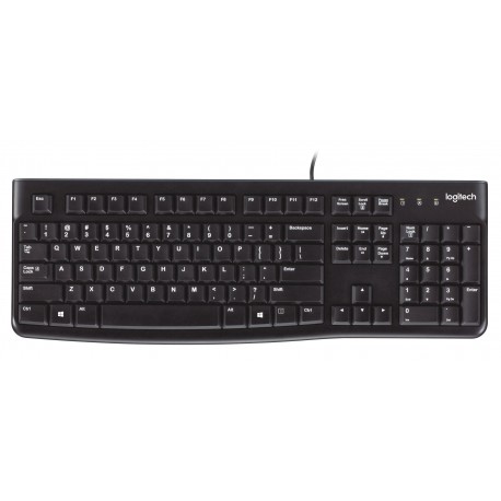 Clavier Logitech K120 USB Noir - QWERTY 920-002508 prix Maroc