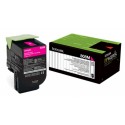 Cartouche Lexmark 808M Magenta - 1000 pages (80C80M0)
