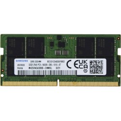 Barrette Mémoire &nbsp;SAMSUNG 32GB DDR5-5600 MHZ SODIMM&nbsp;M425R4GA3BB0-CWM0L