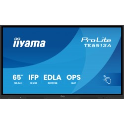 Écran tactile 65 pouces 4K UHD - IIYAMA PROLITE TE6513A-B1AG prix Maroc