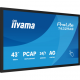 Écran Tactile interactif 43 pouces 4K UHD - IIYAMA PROLITE T4329AS-B1AG prix Maroc