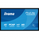 Écran Tactile interactif 43 pouces 4K UHD - IIYAMA PROLITE T4329AS-B1AG prix Maroc