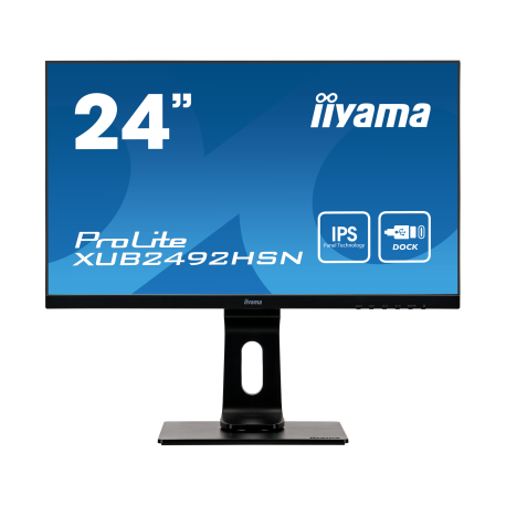Écran 24 pouces Full HD IPS - IIYAMA PROLITE XUB2492HSN-B1 prix Maroc