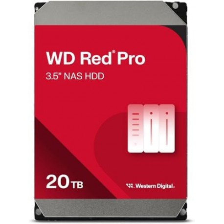 Disque dur interne 3.5" Western Digital Red - 4To - pour NAS (WD40EFAX)