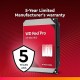 Disque dur interne 3.5" Western Digital Red - 4To - pour NAS (WD40EFAX)