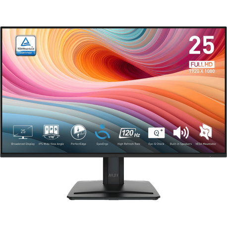 Écran 25 pouces Full HD MSI Pro MP251 E2 9S6-3PD2CM-001 prix Maroc
