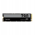 Disque dur interne SSD 512 Go M.2 2280 PCIe Gen4 x4 NVMe Lexar NM790 (LNM790X512G-RNNNG)