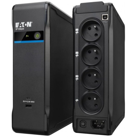 Onduleur Off-line Eaton 3P Ellipse 3P900UF - 540 W / 900 VA - 4 prises FR + USB prix Maroc