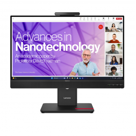 Écran Plat 24" Lenovo ThinkVision T24-4v Avec Caméra 5MP et Microphone 64B6MAT1EU prix Maroc