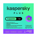Kaspersky Plus - Internet Security 3 Postes 1 an (KL10428BCFS-SLIMMAG)