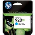 Cartouche HP 920XL Cyan d'encre origine grande capacité (CD972AE)