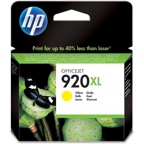 Cartouche HP 920XL Jaune d'encre origine grande capacité CD974AE prix Maroc