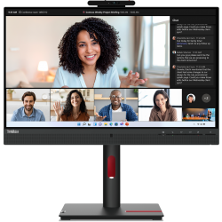 Écran 23,8" Full HD Lenovo ThinkVision T24mv-30 avec Webcam 63D7UAT3EU prix Maroc