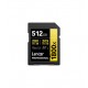 Carte mémoire Lexar Professional 1800x GOLD SDXC UHS-II 512 Go 280MB/s LSD1800512G-BNNNG prix Maroc