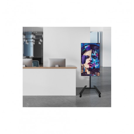 B-TECH Chariot Mobile pour Écran Plat jusqu’à 55" Momentum One (BT7504/B V2)
