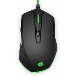 Souris gaming HP Pavilion 200 3200 DPI RVB 5JS07AA prix Maroc