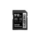 Carte mémoire Lexar SILVER PRO SDXC UHS-II 512 Go 280MB/s LSDSIPR512G-BNNNG prix Maroc