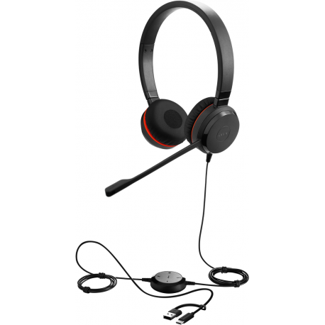 Jabra Evolve 30 II Stereo MS - USB C/A 5399-823-369 prix Maroc