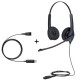 Jabra BIZ 1500 Duo micro antibruit + Adaptateur Jabra Link 230 - USB 1519-0154 + 230-09 prix Maroc