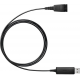 Jabra BIZ 1500 Duo micro antibruit + Adaptateur Jabra Link 230 - USB 1519-0154 + 230-09 prix Maroc
