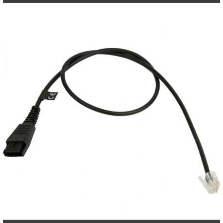 Jabra LINK MOD RJ 45 QD droit pour Aastra 70 & 80 et Innovaphone IP230 8800-00-88 prix Maroc