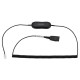 Câble Jabra GN1218 AC Atténuation Enroulé 2m 88011-102 prix Maroc