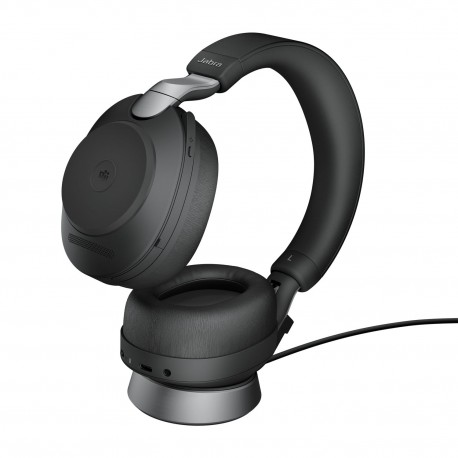 Jabra Evolve2 85 MS Stereo - USB/Bluetooth avec base de chargement 28599-999-989 prix Maroc