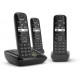 Téléphone sans fil Gigaset AS690A Trio DECT - Noir 4250366854717 prix Maroc