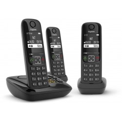 Téléphone sans fil Gigaset AS690A Trio DECT - Noir 4250366854717 prix Maroc