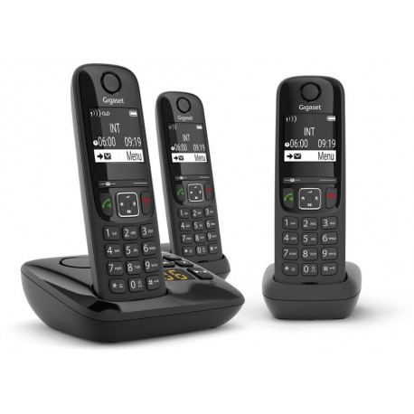 Téléphone sans fil Gigaset AS690A Trio DECT - Noir 4250366854717 prix Maroc