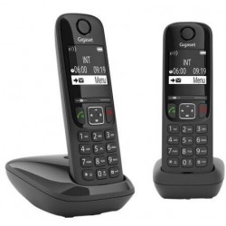 Téléphone fixe Duo DECT Gigaset AS690 4250366854649 prix Maroc
