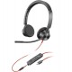 Micro-casque POLY Blackwire 3325 stéréo USB-C + connexion 3,5 mm + adaptateur USB-C/A 8X221AA prix Maroc