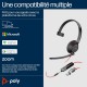 POLY Blackwire 5210 Mono USB-C + prise 3,5 mm + adaptateur USB-C/A 8X230AA prix Maroc