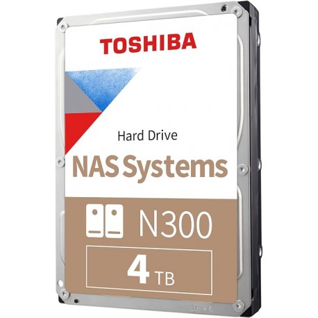 Disque dur NAS 4TB Toshiba N300 7200RPM 512MB 3.5'' MN10ADA400ES prix Maroc