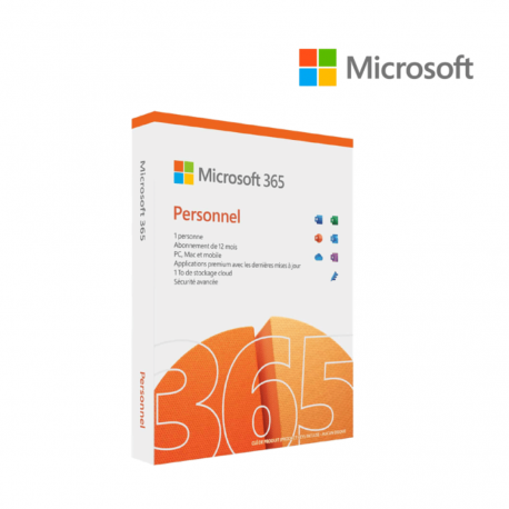Microsoft 365 Personnel Français - 1 an / 1 PC QQ2-01416 prix Maroc