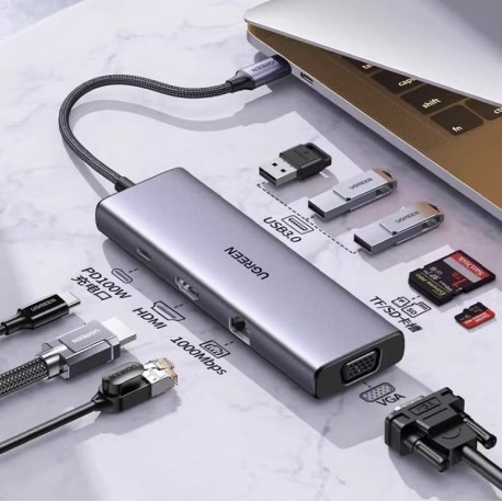 station daccueil ugreenusb-c 9 en 1 15600 prix maroc