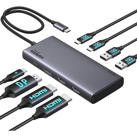Hub USB-C Ugreen Revodok 8 en 1 35625 prix Maroc