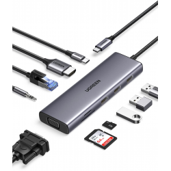 HUB USB-C Ugreen 10 en 1 15601 prix Maroc