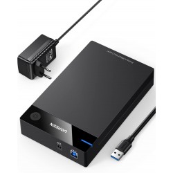 Boitier externe Ugreen USB 3.0 SATA 2.5 et 3.5 HDD/SSD 50422 prix Maroc