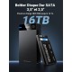 Boitier externe Ugreen USB 3.0 SATA 2.5 et 3.5 HDD/SSD 50422 prix Maroc